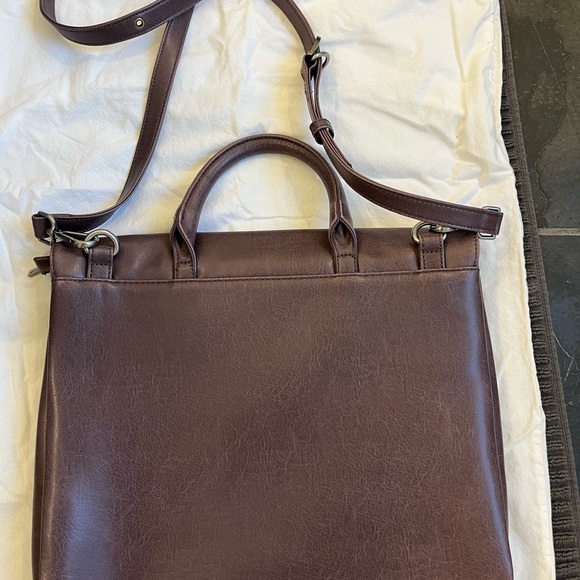 MATT & NAT EUC purple briefcase style bag. Vegan. - Picture 6 of 6